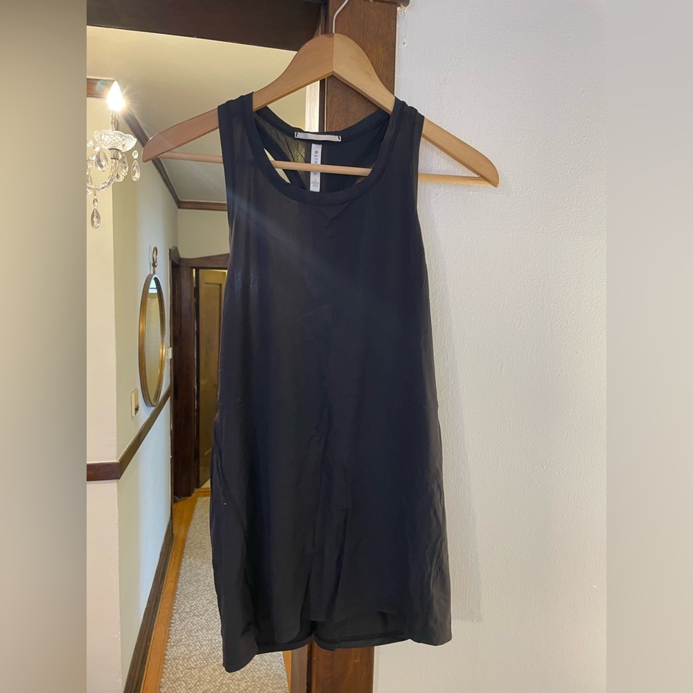 Athleta racer back tank - Black size L